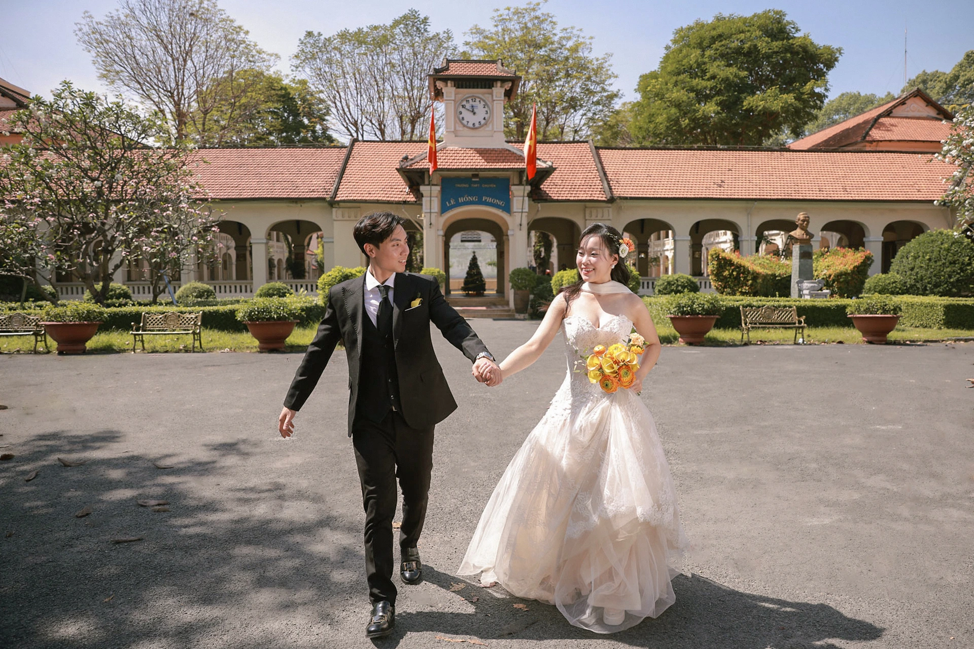Quang Huy & Thanh Trang, Lê Hồng Phong